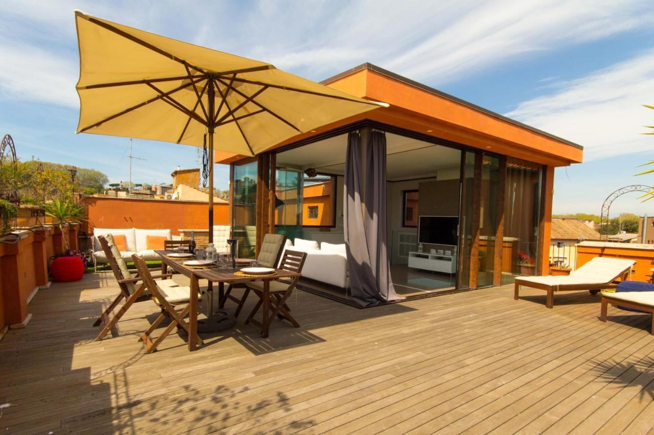 Pelliccia 11 Trastevere Penthouse Рим Екстер'єр фото