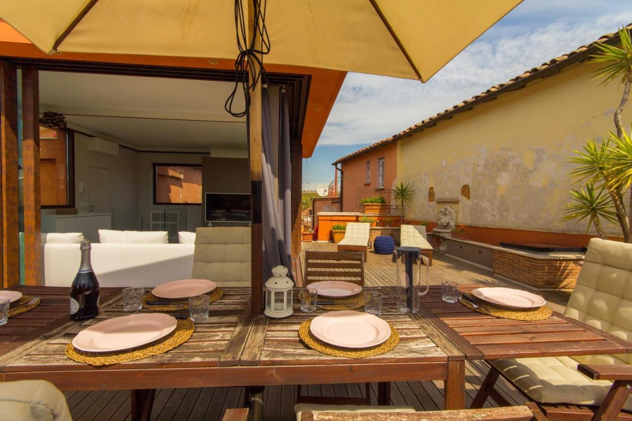 Pelliccia 11 Trastevere Penthouse Рим Екстер'єр фото